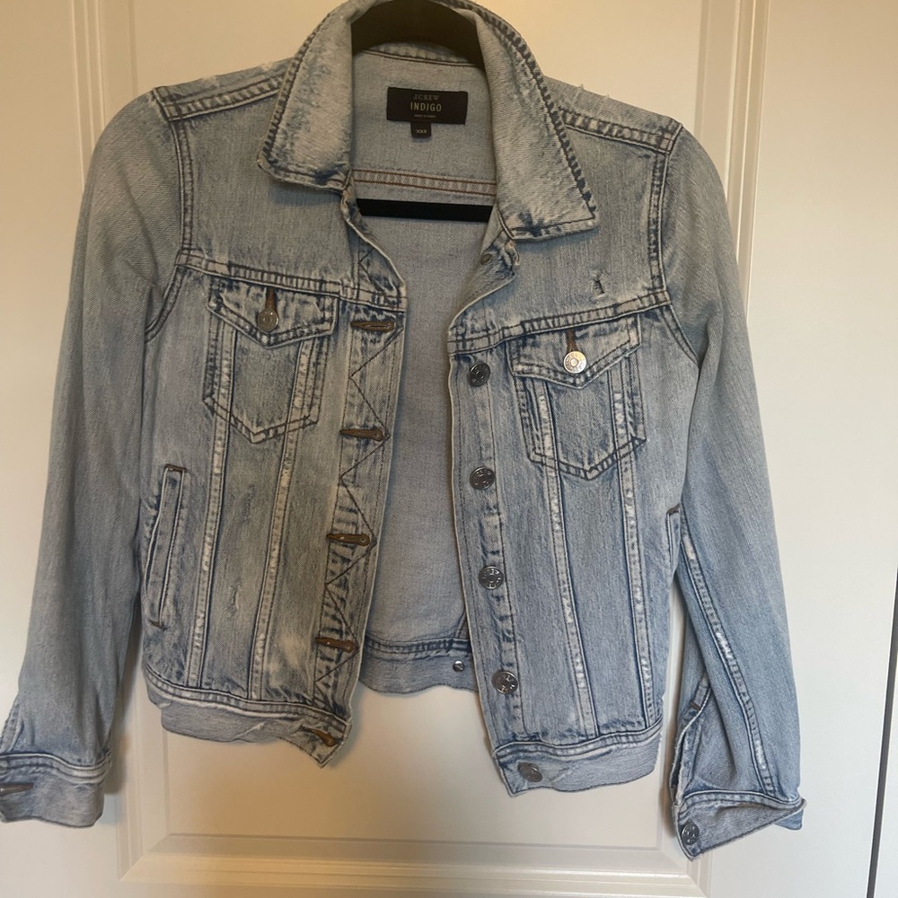 J. Crew Light Blue Denim Jacket